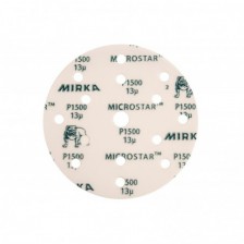 Šlifavimo diskelis Mirka MICROSTAR 150 mm, Grip, 15 sk. P1200