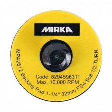Šlifavimo padas Mirka Quick Lock 32 mm, PSA, minkštas